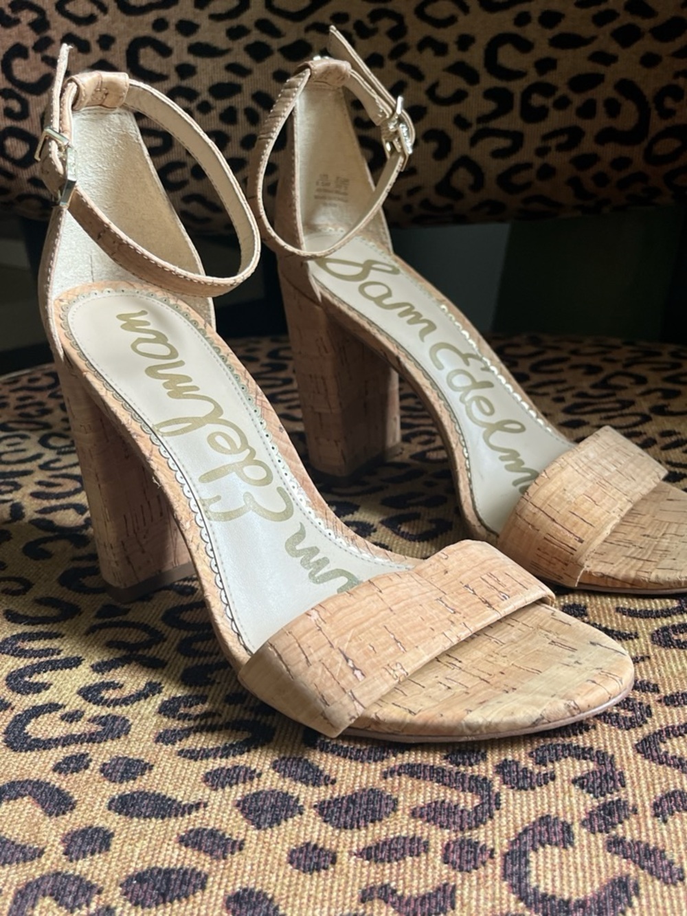 Sam Edelman Cork Heels